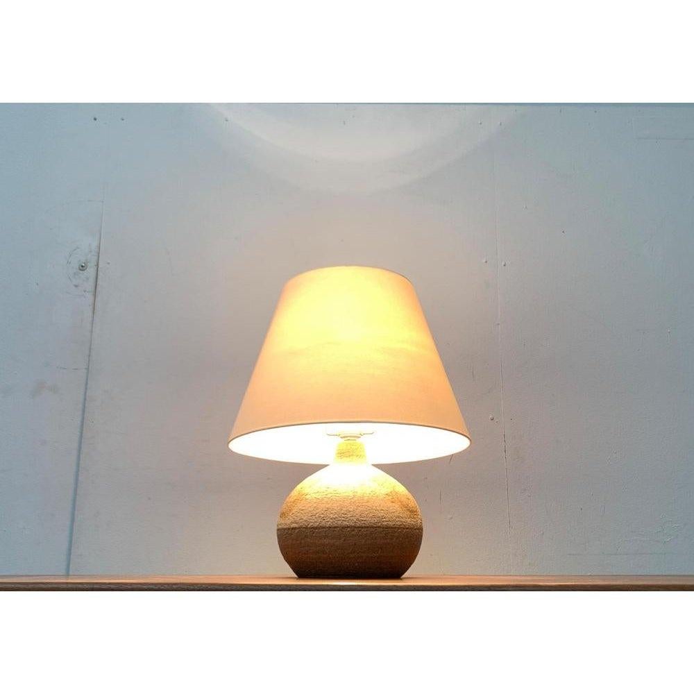Mid-Century Danish Stoneware Table Lamp from Søholm, 1960s For Sale 6