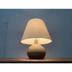 Dänische Steingut-Tischlampe aus der Jahrhundertmitte von Søholm, 1960er Jahre