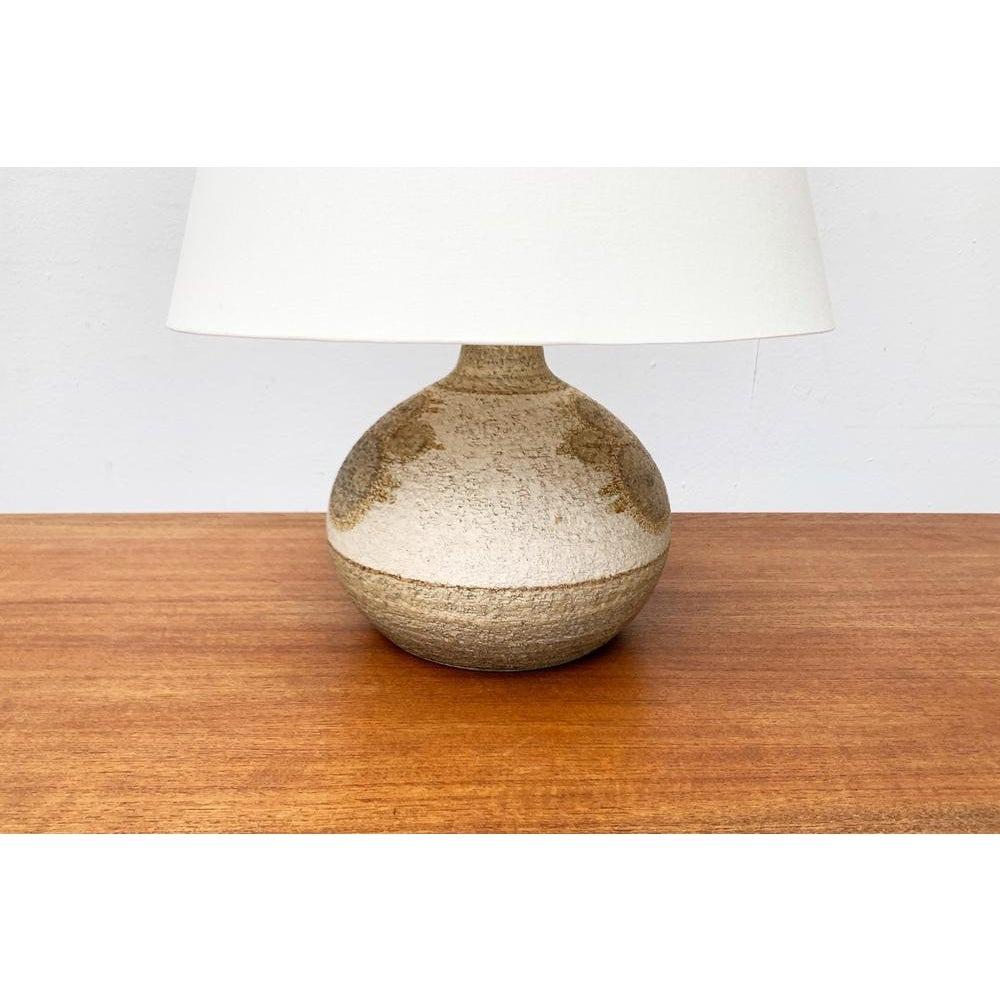 Mid-Century Danish Stoneware Table Lamp from Søholm, 1960s For Sale 2