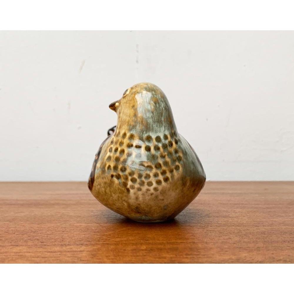 Scultura di uccello in Studio Pottery danese di metà secolo di Søholm, anni '60 in vendita 5