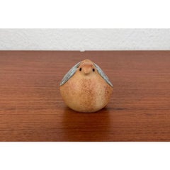 Mid-Century Danish Studio Pottery Bird Vase, 1960s