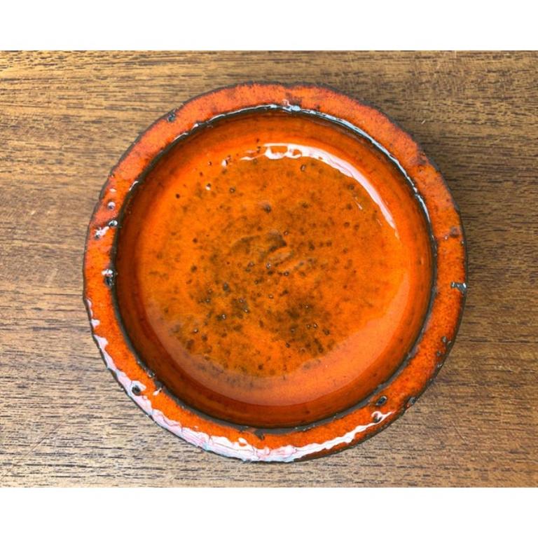Dänische Studio Pottery Schale aus der Jahrhundertmitte, 1960er Jahre (Keramik) im Angebot