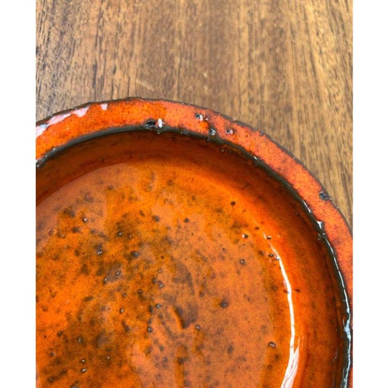 Dänische Studio Pottery Schale aus der Jahrhundertmitte, 1960er Jahre im Angebot 1