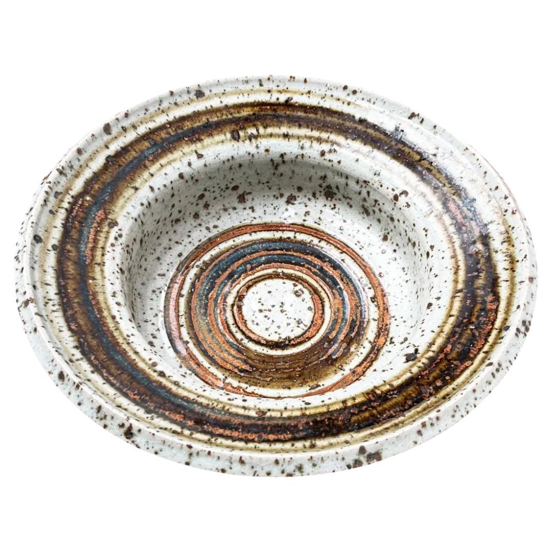 Mid-Century Danish Studio Pottery Bowl attributed to Erik Askholm, 1960s