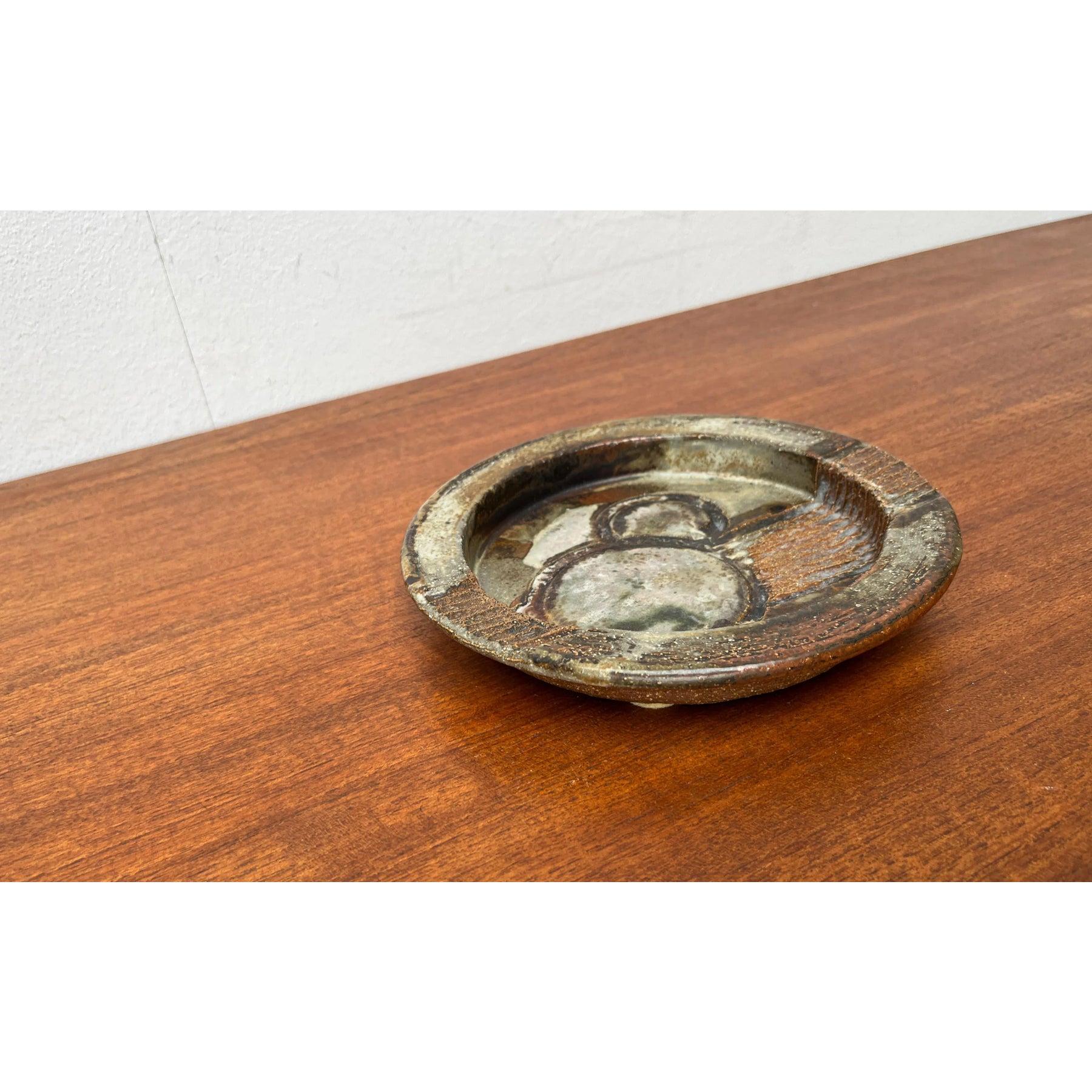 Ciotola di Studio Pottery danese di metà secolo di Aksel Larsen, anni '60 in vendita 3