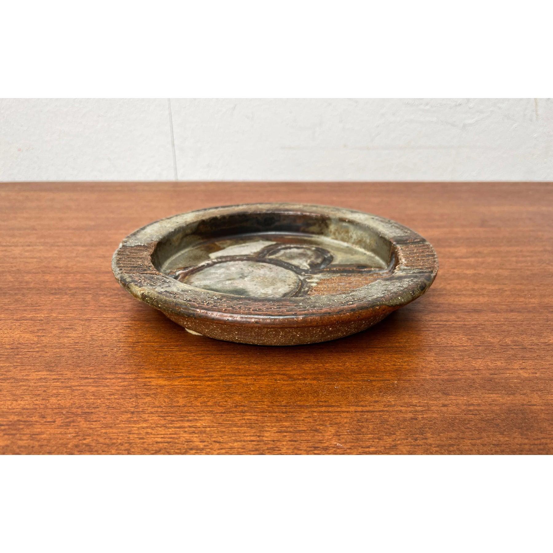 Ciotola di Studio Pottery danese di metà secolo di Aksel Larsen, anni '60 in vendita 5
