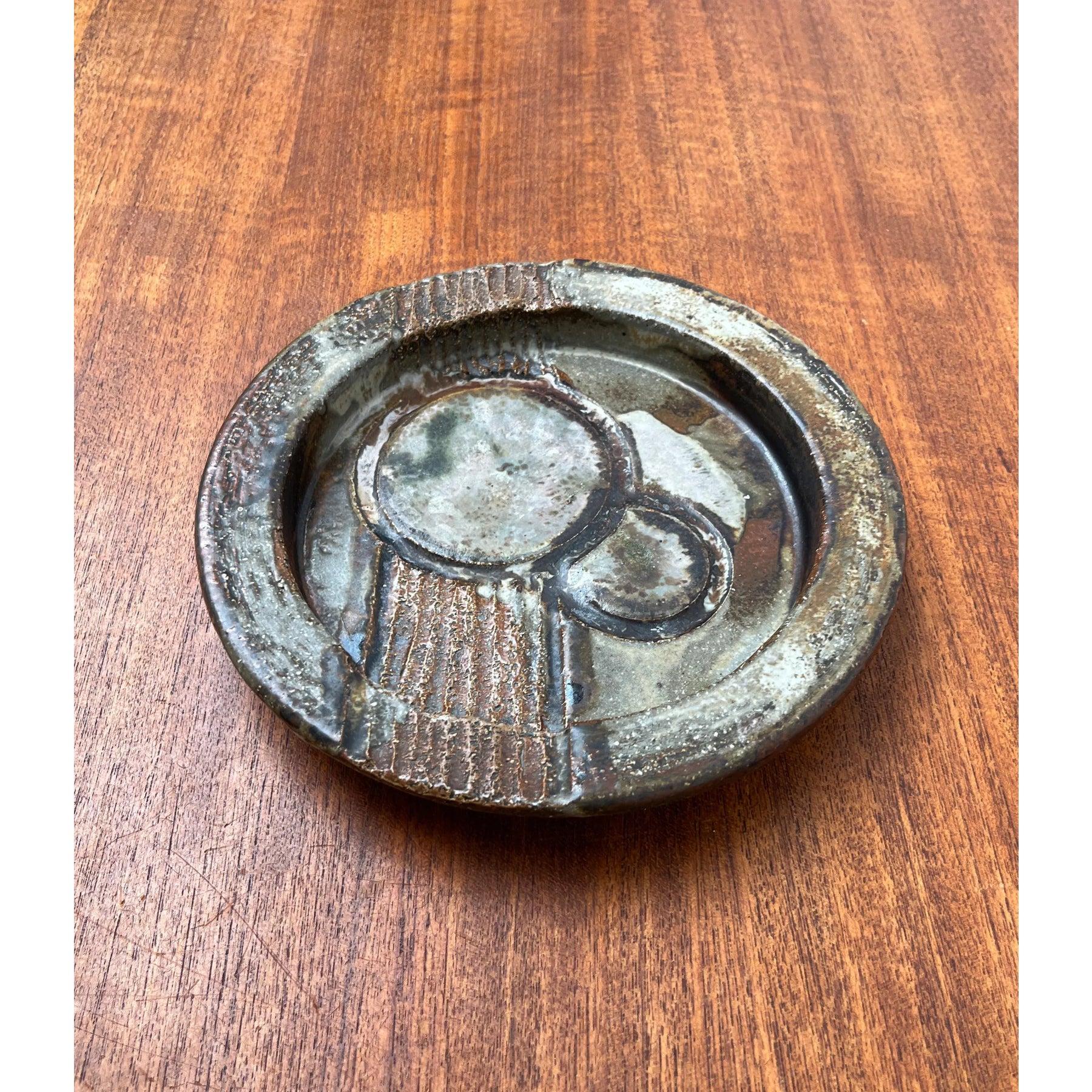 Mid-Century moderno Ciotola di Studio Pottery danese di metà secolo di Aksel Larsen, anni '60 in vendita