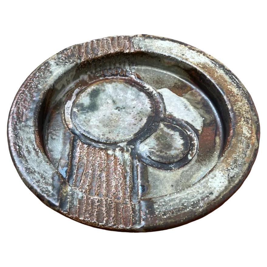 Ciotola di Studio Pottery danese di metà secolo di Aksel Larsen, anni '60