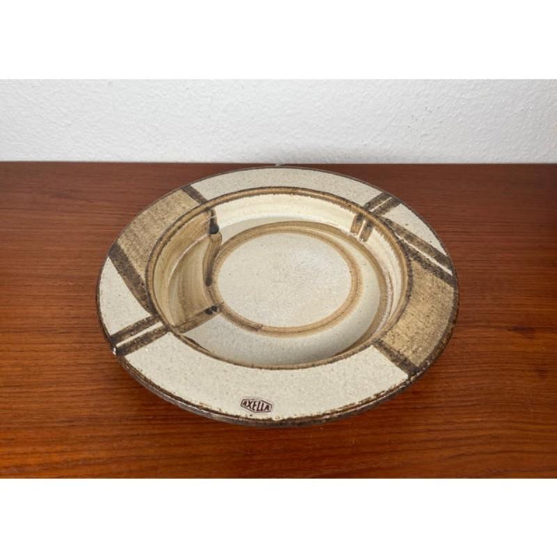 Mid-Century Danish Studio Pottery Bowl by Aksel Larsen for Axella, 1960s For Sale 7