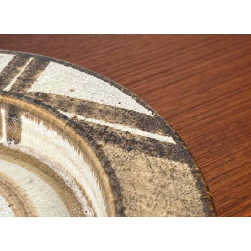 Mid-Century Danish Studio Pottery Bowl by Aksel Larsen for Axella, 1960s In Good Condition For Sale In Hamburg, DE