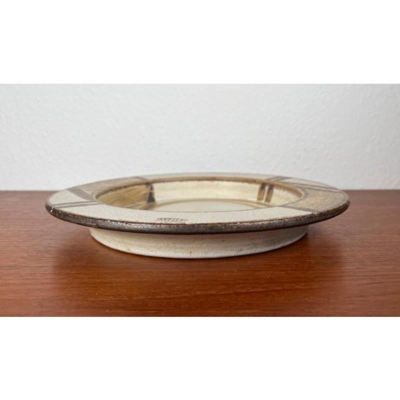 Mid-Century Danish Studio Pottery Bowl by Aksel Larsen for Axella, 1960s For Sale 2