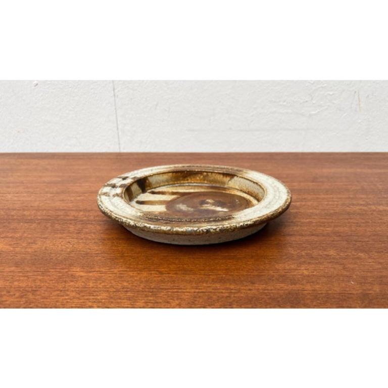 Ciotola in Studio Pottery danese di metà secolo di Aksel Larsen per Axella, anni '60 in vendita 2