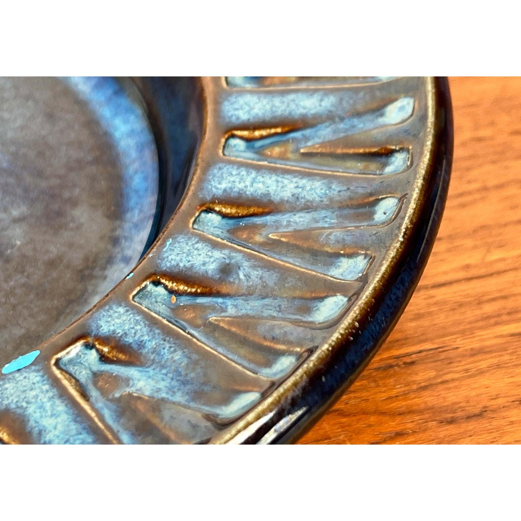 20th Century Mid-Century Danish Studio Pottery Bowl by Einar Johansen for Søholm, 1960s For Sale