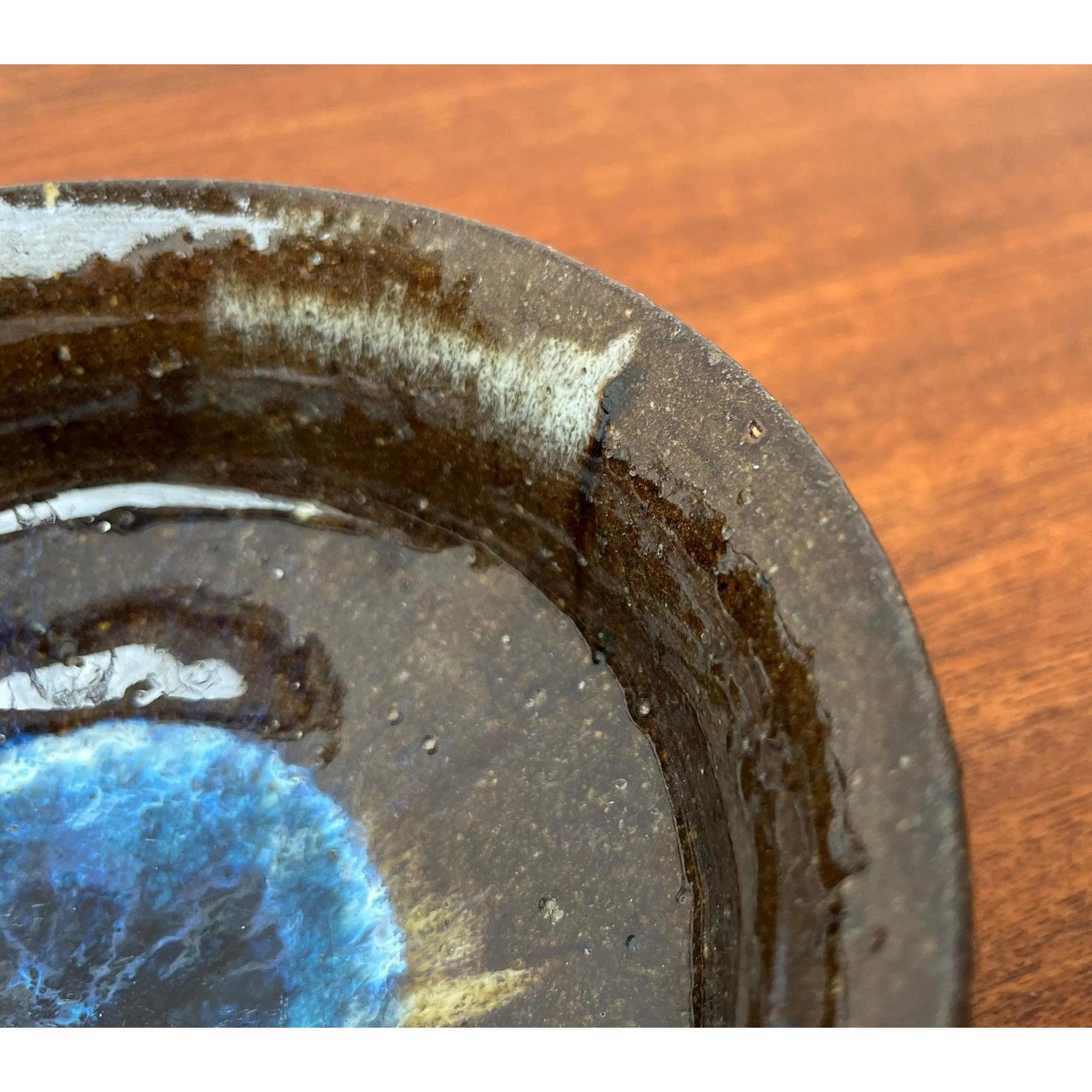 Mid-Century Danish Studio Pottery Bowl by Gregers Bredahl-Glud Rasmussen, 1960s For Sale 1