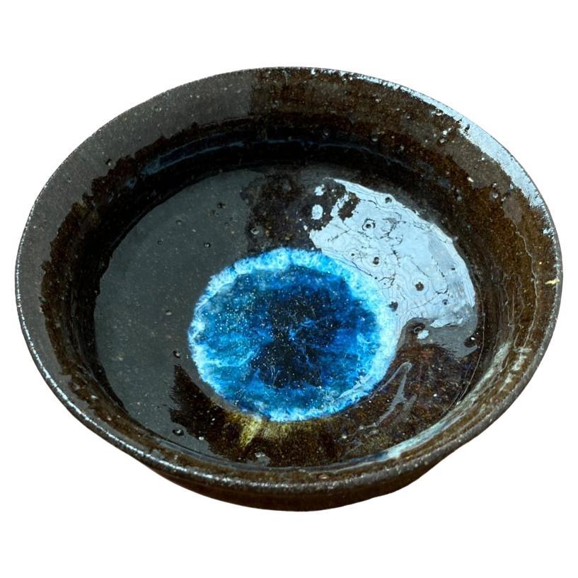 Mid-Century Danish Studio Pottery Bowl by Gregers Bredahl-Glud Rasmussen, 1960s For Sale
