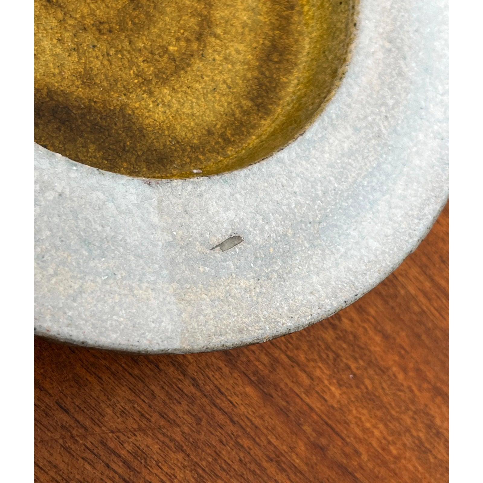 Ciotola in Studio Pottery danese di metà secolo di Herman A. Kähler per Kähler, anni '60 in vendita 3