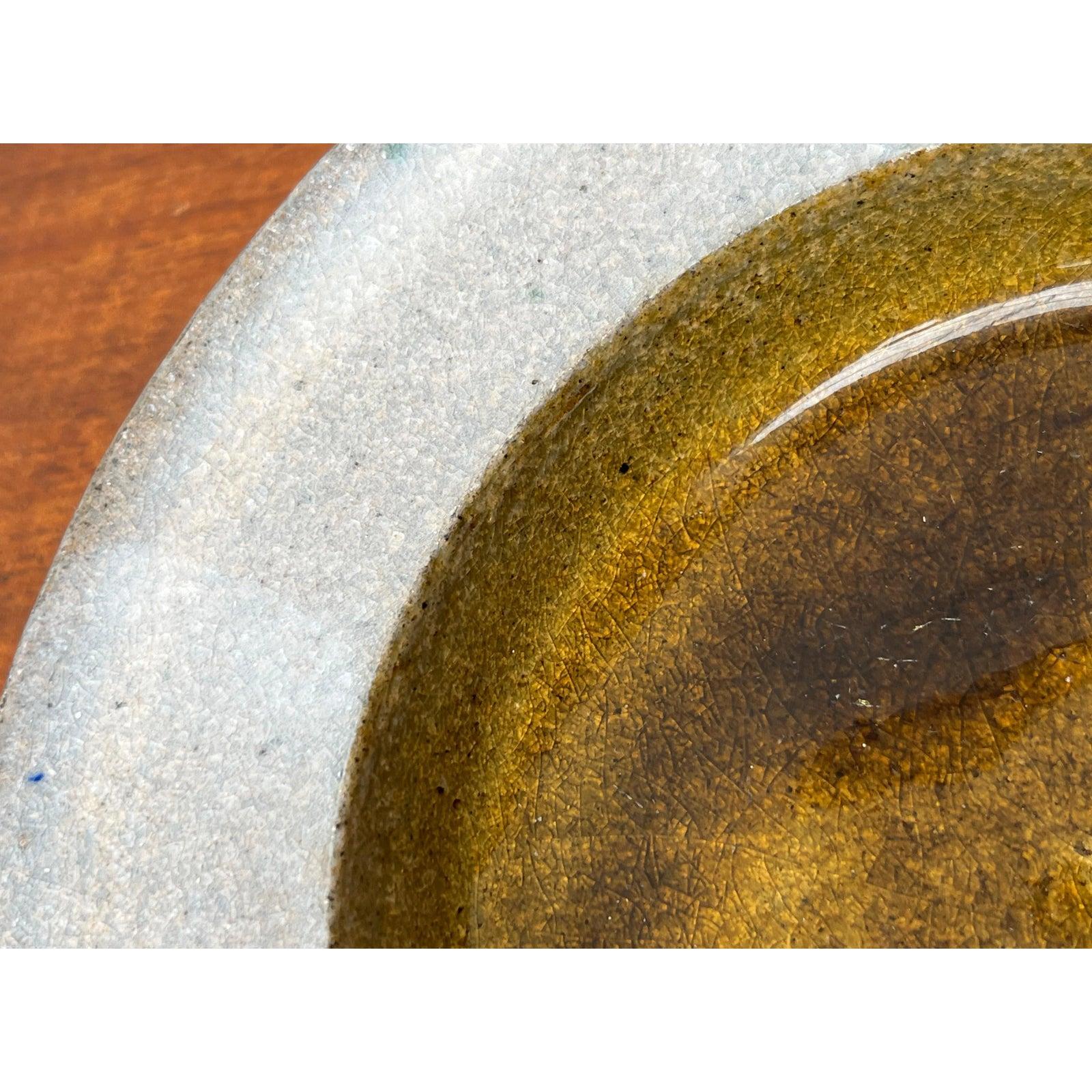 Ciotola in Studio Pottery danese di metà secolo di Herman A. Kähler per Kähler, anni '60 in vendita 1