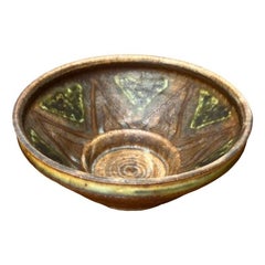 Schale aus dänischer Studio Pottery aus der Jahrhundertmitte von Jørgen Christian Andersen, 1960er Jahre