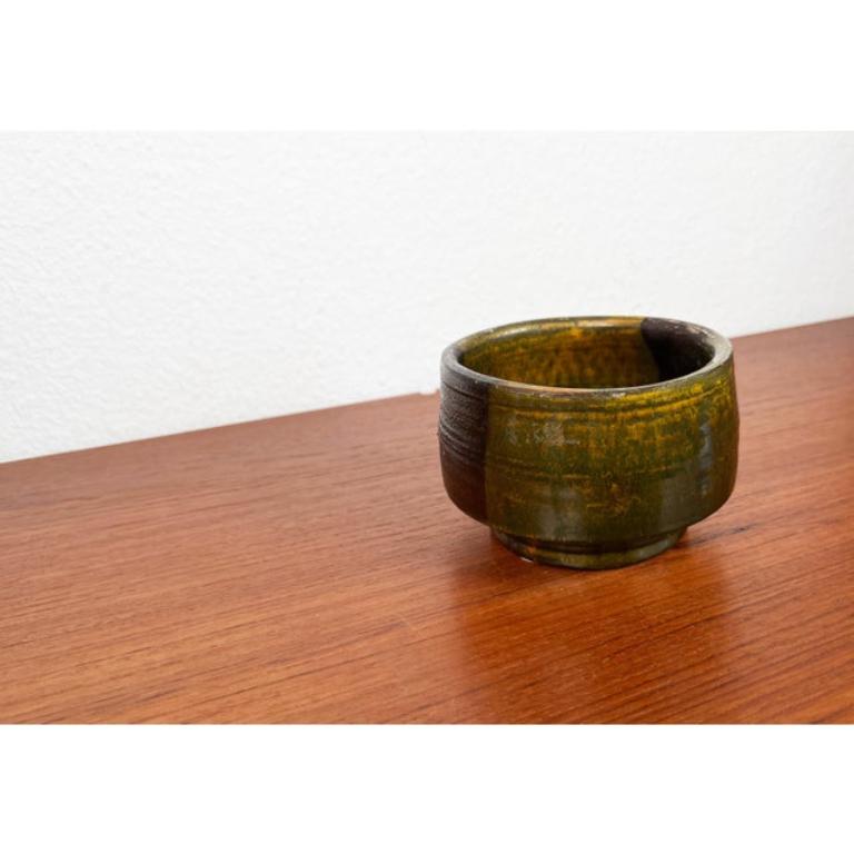Ceramica Ciotola in Studio Pottery danese di metà secolo di Karen Boel, anni '60 in vendita