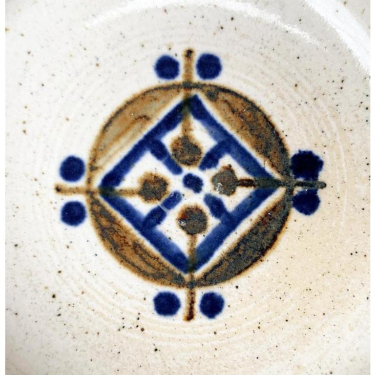 Céramique Bol en poterie de Studio danois du milieu du siècle par Marianne Stark, années 1960 en vente