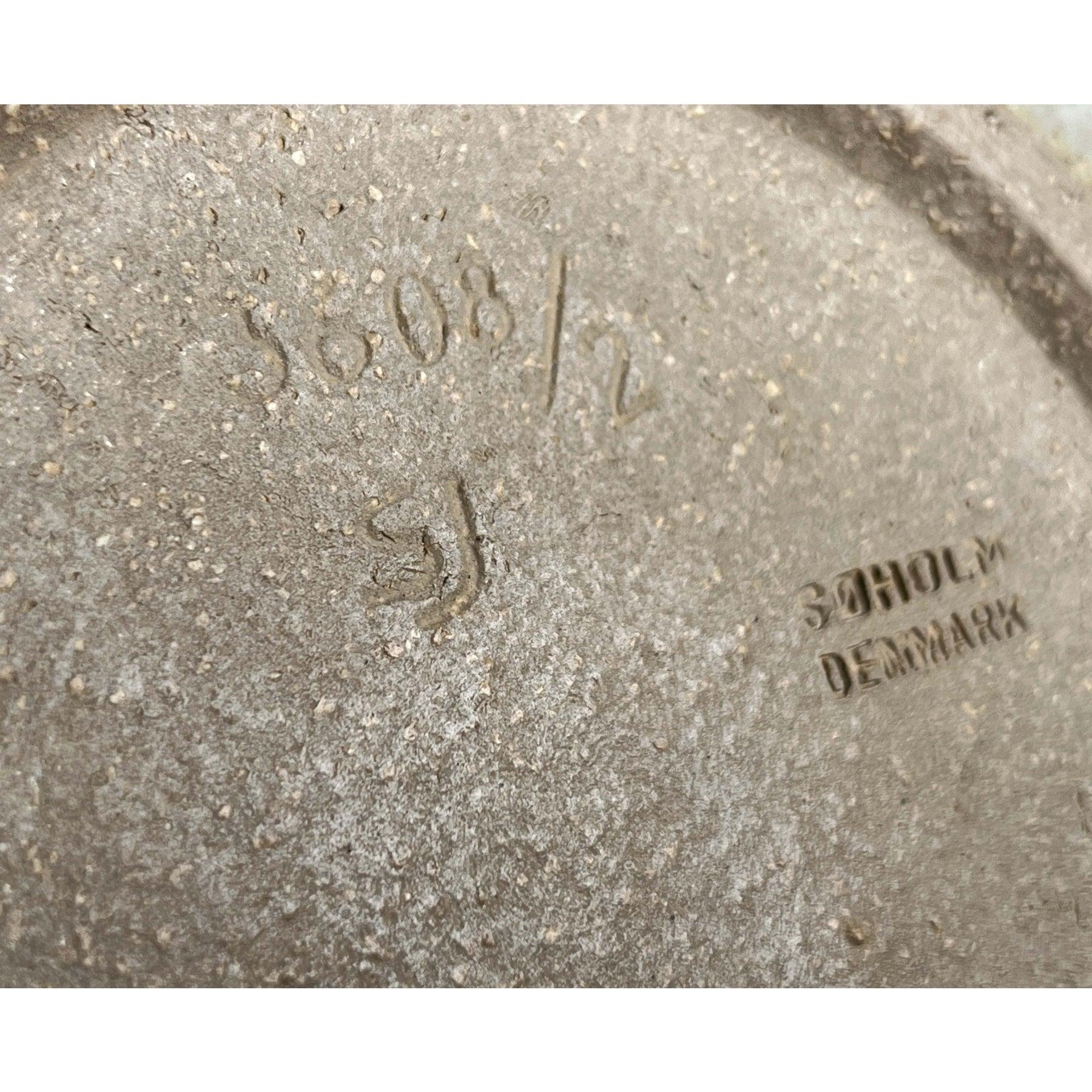 Bol en Pottery Studio Danois du milieu du siècle par Svend Aage Jensen pour Søholm, 1960s en vente 2