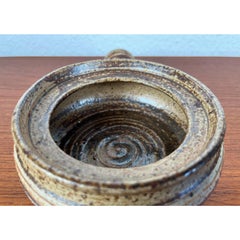 Bol en Studio Pottery danois du milieu du siècle par Tue Poulsen pour Tue Keramik, 1960s