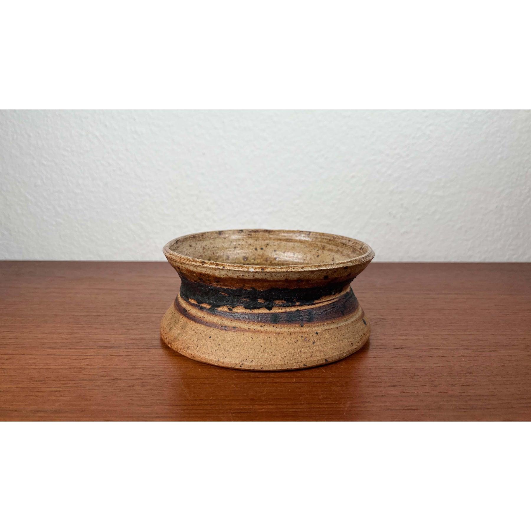 Cuenco danés de mediados de siglo de Studio Pottery de Tue Poulsen para Tue Keramik, años 60 en venta 2