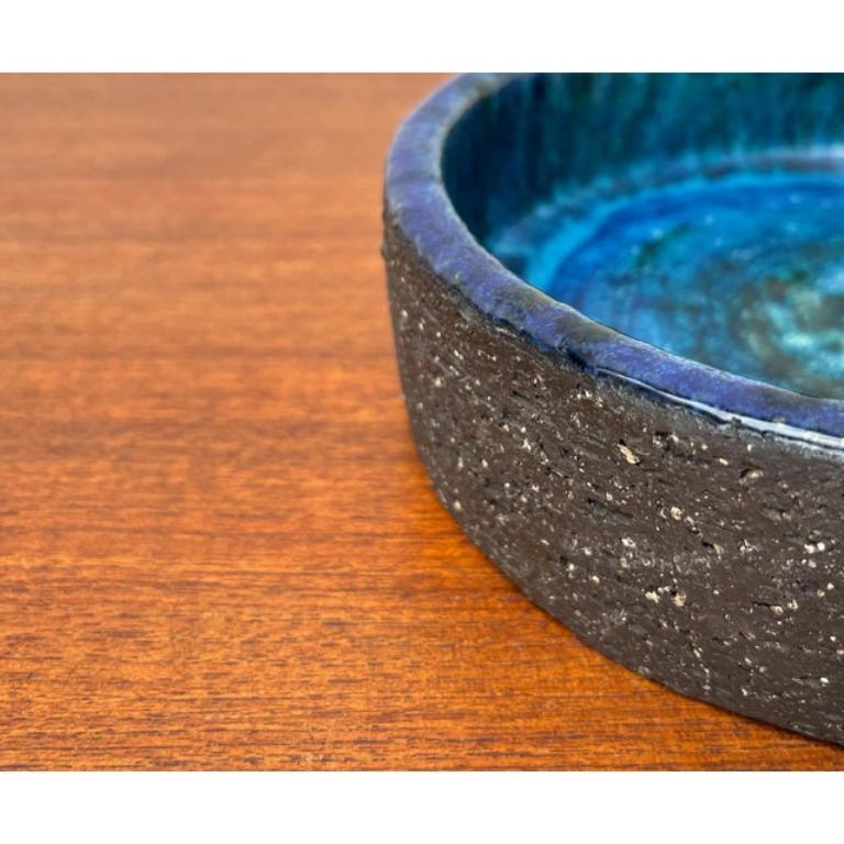 Ciotola in Studio Pottery danese di Bangholm, 1960, metà secolo in vendita 4