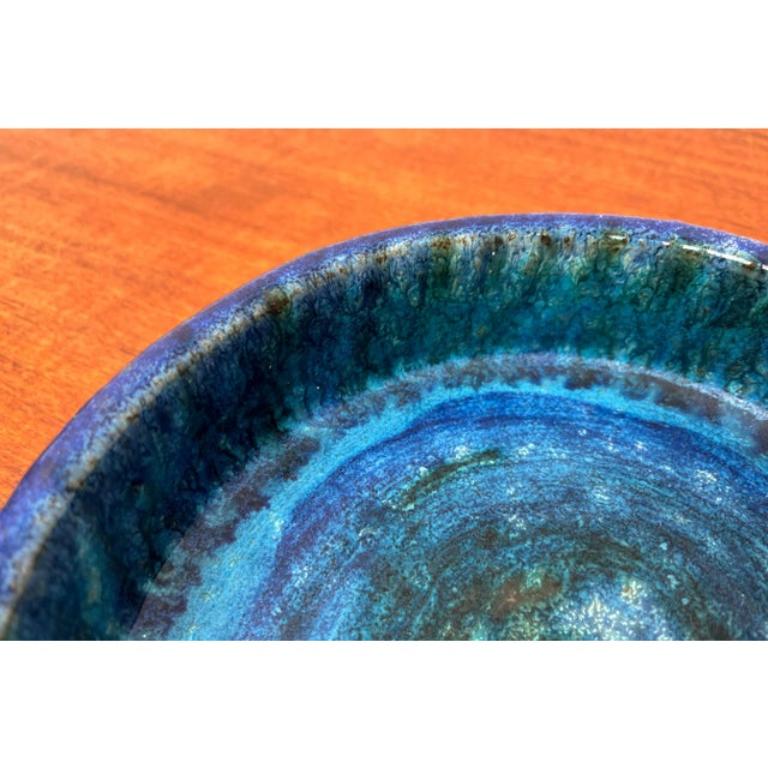 Ciotola in Studio Pottery danese di Bangholm, 1960, metà secolo In condizioni ottime in vendita a Hamburg, DE