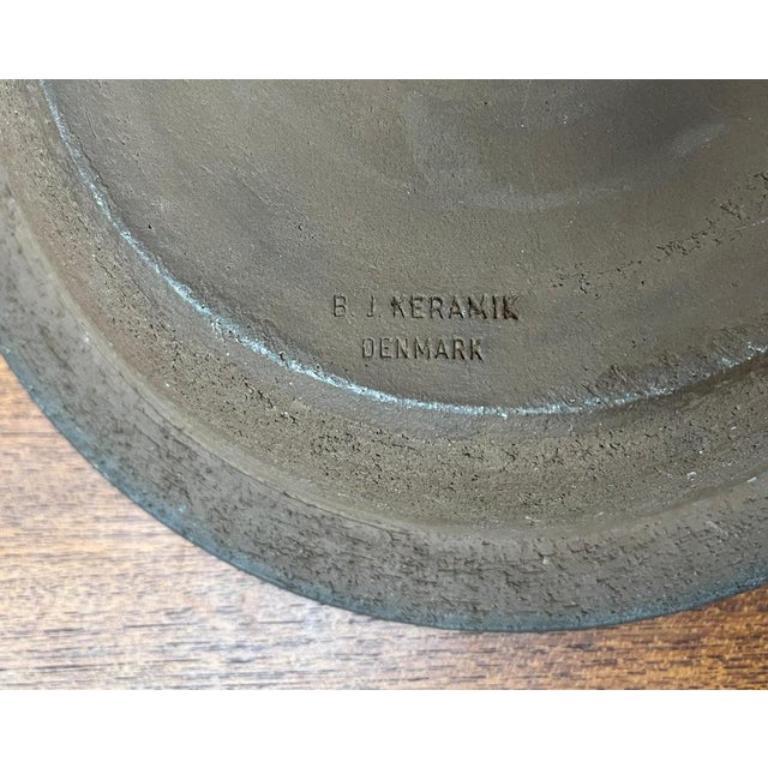 Ceramica Ciotola di Studio Pottery danese di metà secolo di B. J. B. Keramik, anni '60 in vendita