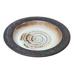 Cuenco danés de mediados de siglo de Studio Pottery de B.J. Keramik, años 60