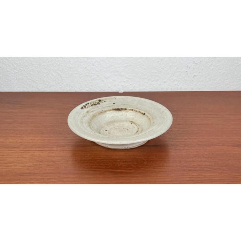 Dänische Studio-Keramikschale aus der Mitte des Jahrhunderts von Dania Keramik, 1960er Jahre im Angebot 6