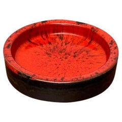 Cuenco danés de mediados de siglo de Studio Pottery de Ernst Pottery, años 60