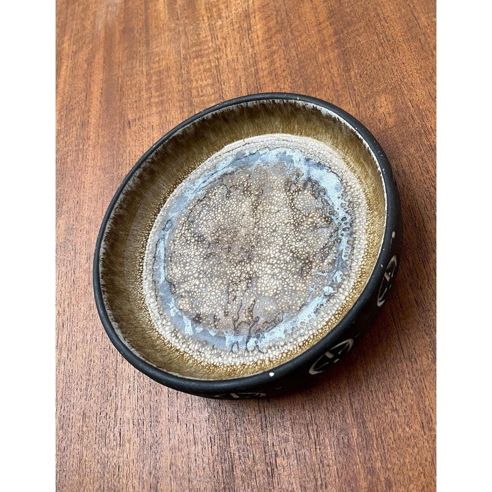 Ciotola in Studio Pottery danese di metà secolo di Frank Keramik, anni '60 in vendita 1