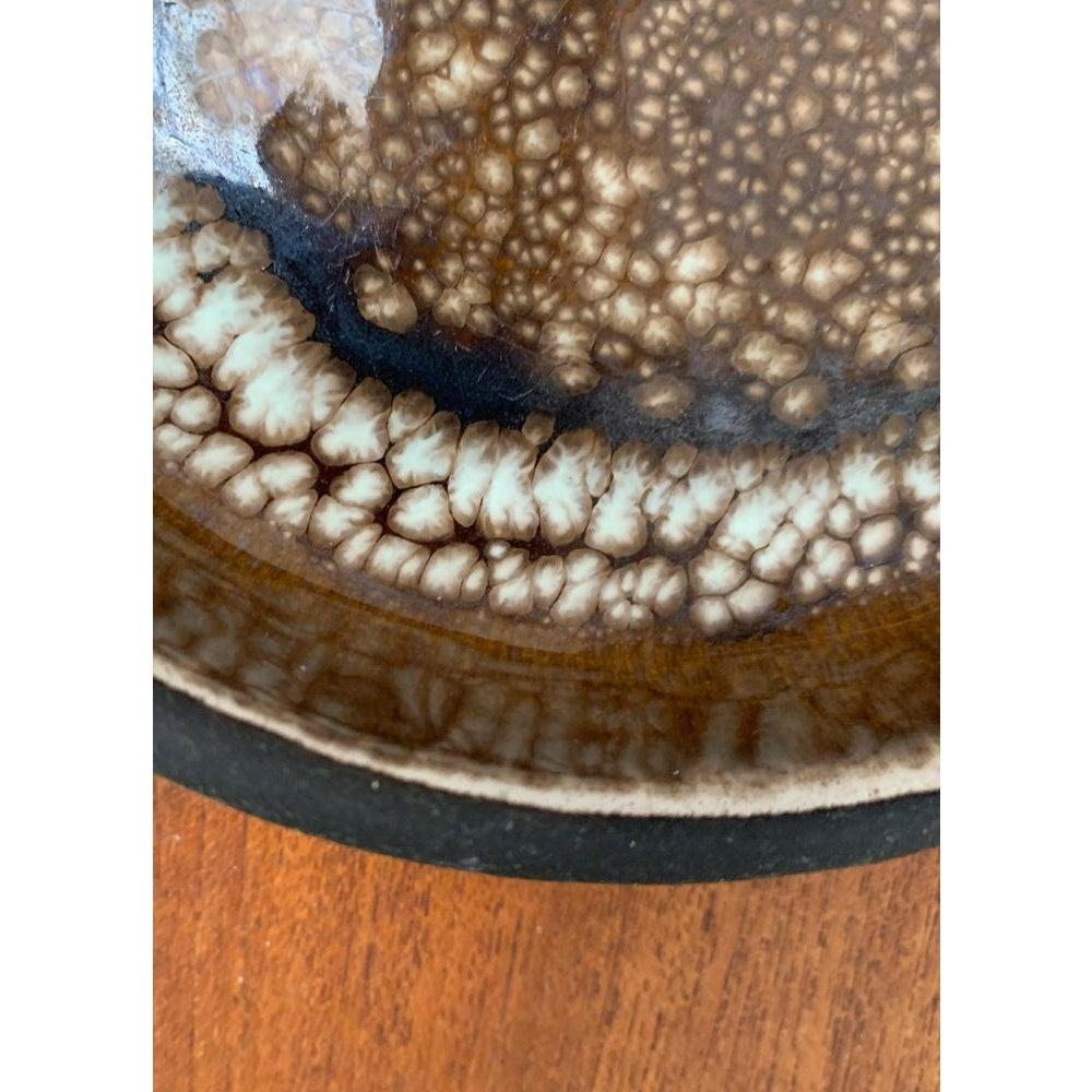 Ciotola in Studio Pottery danese di metà secolo di Frank Keramik, anni '60 in vendita 1