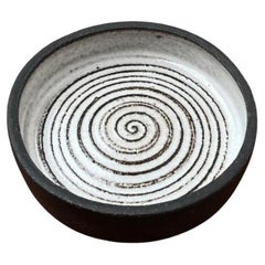 Ciotola in Studio Pottery danese di metà secolo di Frank Keramik 1960