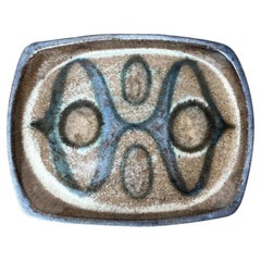 Bol en Studio Pottery danois du milieu du siècle de Kerrn Jespersen Lyngby, années 1960