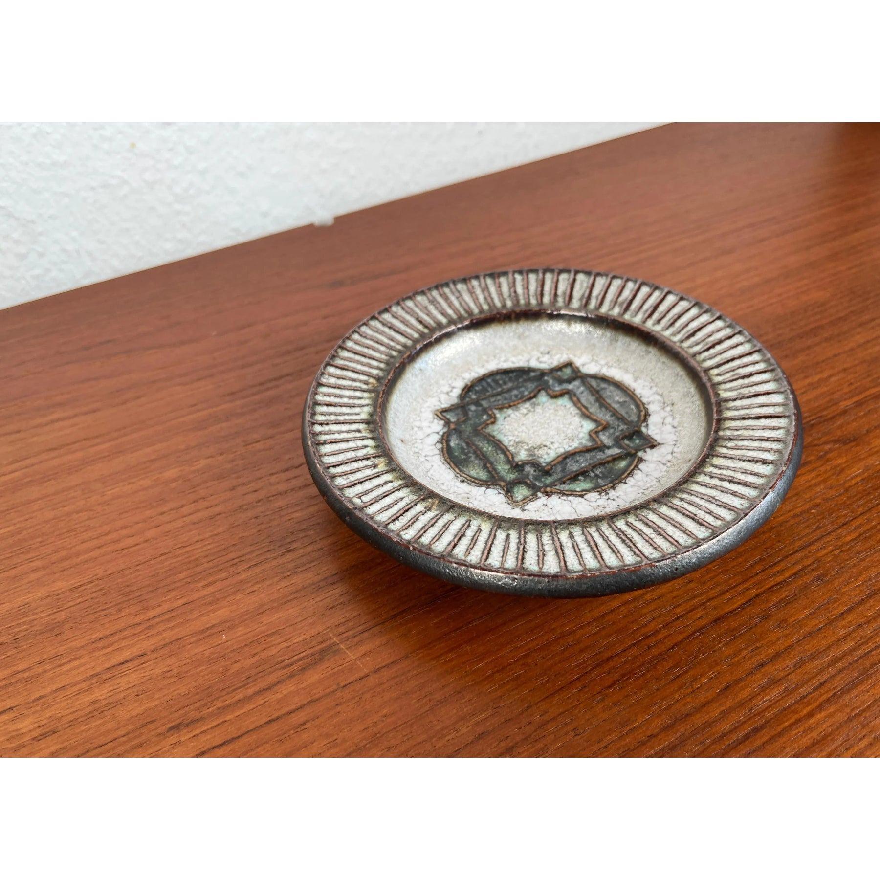 Dänische Studio-Keramikschale aus der Mitte des Jahrhunderts von Kingo Keramik, 1960er Jahre im Angebot 4