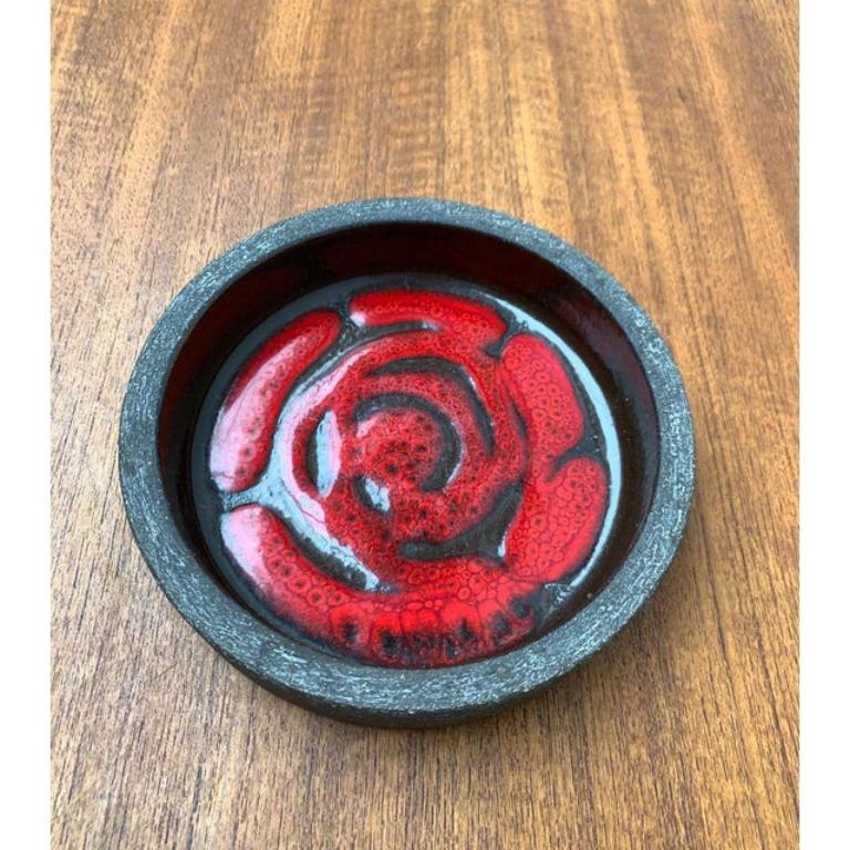 Bol en poterie Studio Pottery danoise du milieu du siècle de Lehmann Pottery 1960s en vente 4