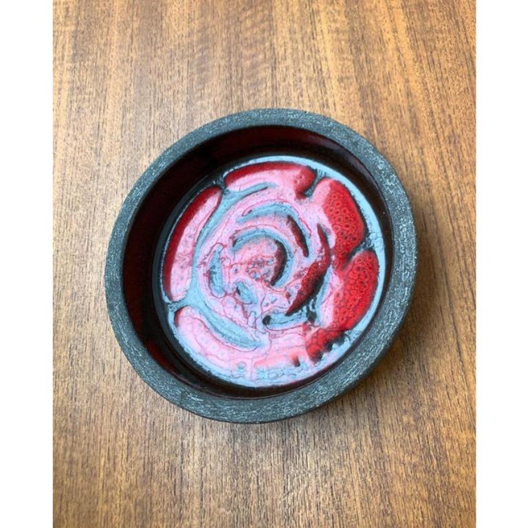Bol en poterie Studio Pottery danoise du milieu du siècle de Lehmann Pottery 1960s en vente 5