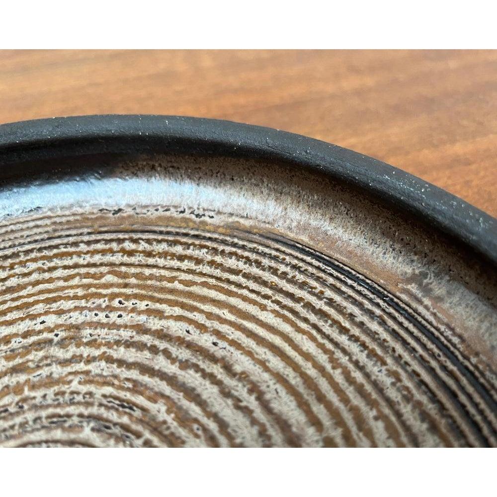 20ième siècle Bol en poterie Studio Pottery danoise du milieu du siècle de Lehmann Pottery, années 1960 en vente