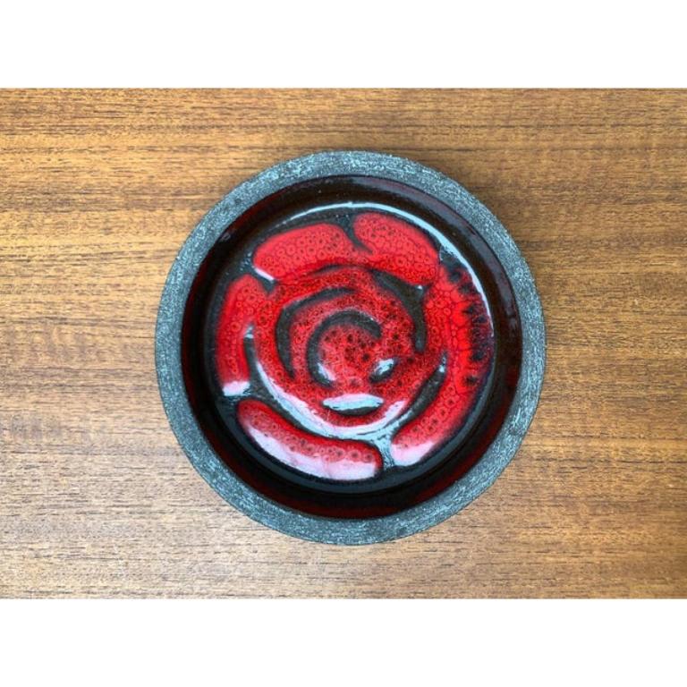 Bol en poterie Studio Pottery danoise du milieu du siècle de Lehmann Pottery 1960s en vente 1