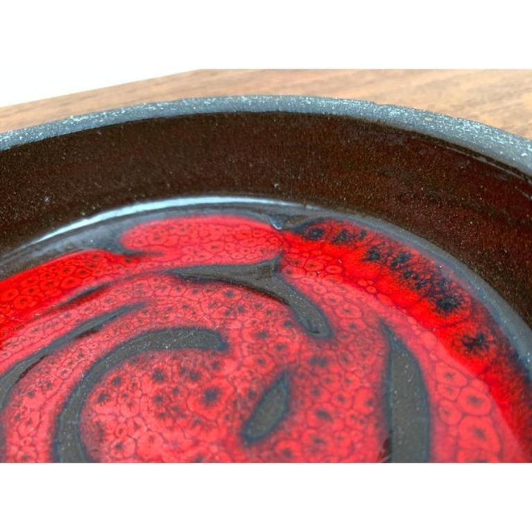 Bol en poterie Studio Pottery danoise du milieu du siècle de Lehmann Pottery 1960s en vente 2