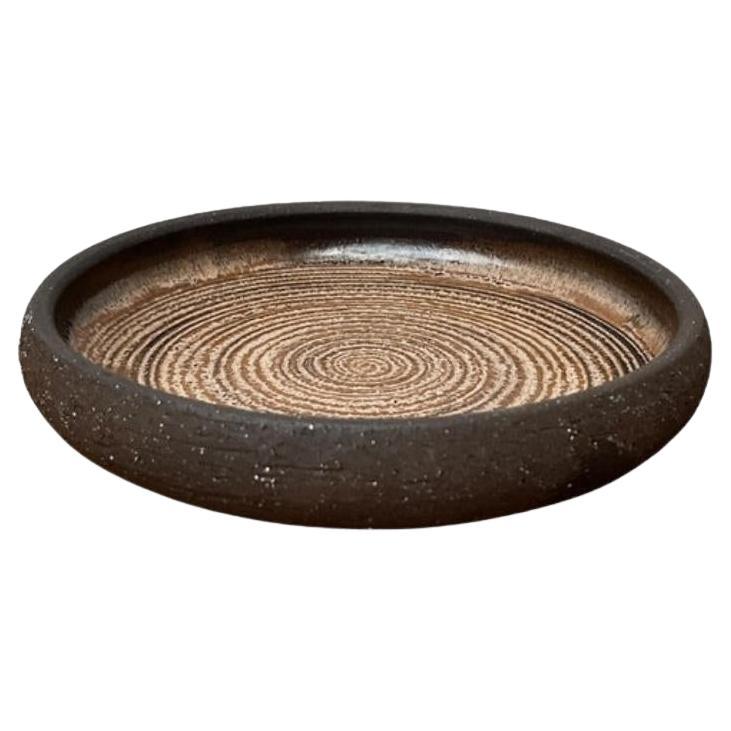 Bol en poterie Studio Pottery danoise du milieu du siècle de Lehmann Pottery, années 1960