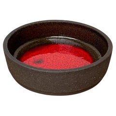 Mid-Century Danish Studio Pottery Bowl from Lovemose, 1960s