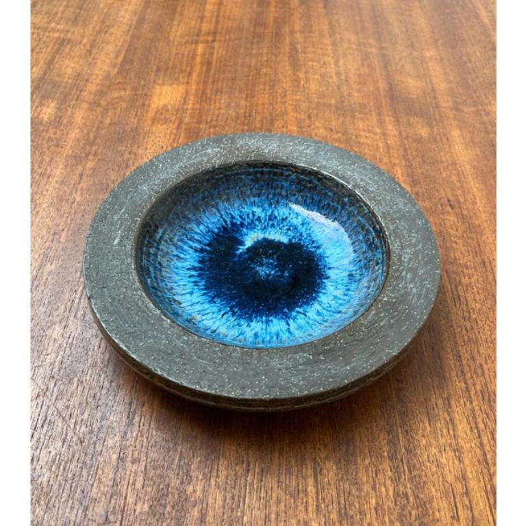 Mid-Century Modern Mid-Century Danish Studio Pottery Bowl from Michael Andersen, Bornholm, 1960s For Sale
