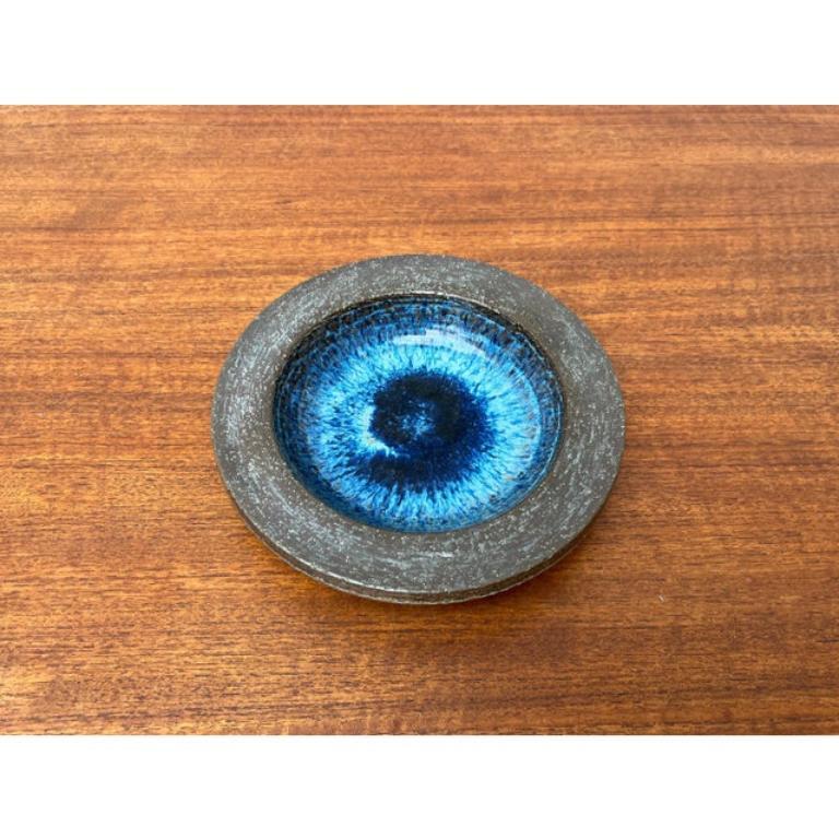 20th Century Mid-Century Danish Studio Pottery Bowl from Michael Andersen, Bornholm, 1960s For Sale