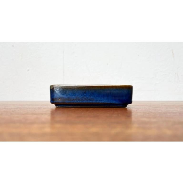 Dänische Studio Pottery Schale aus der Jahrhundertmitte von Søholm 1960s im Angebot 4