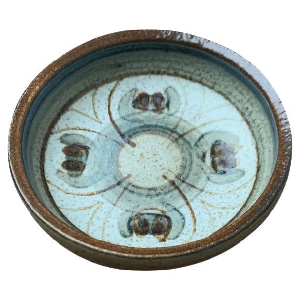Dänische Studio Pottery Schale aus der Jahrhundertmitte von Søholm, 1960er Jahre
