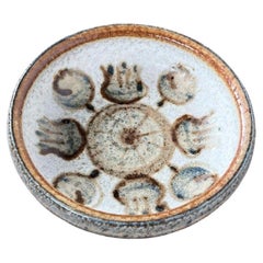 Dänische Studio Pottery Schale aus der Jahrhundertmitte von Søholm, 1960er Jahre
